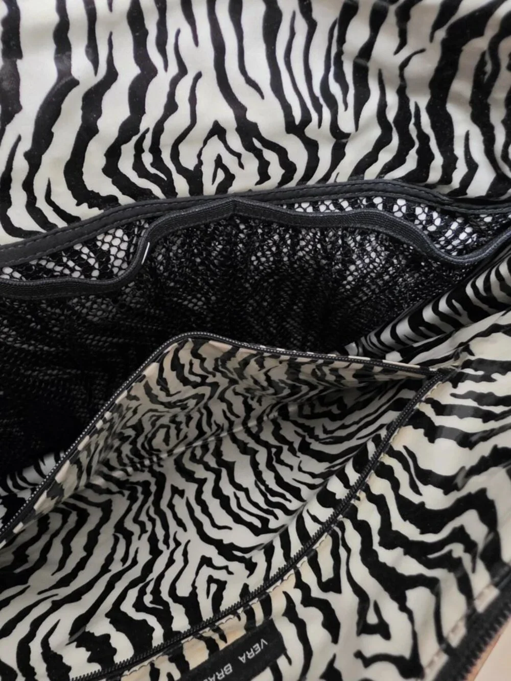 Vera Bradley zebra pattern